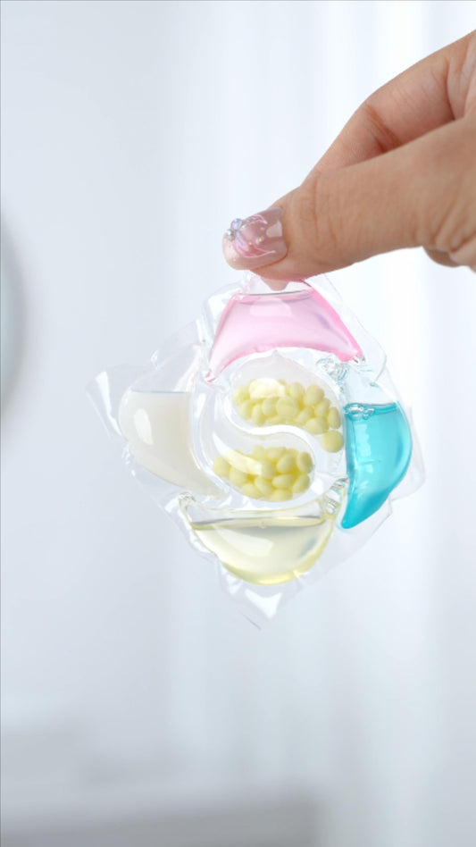 LAUNDRY PODS, 10pcs, Pink clean, Cass fragrance